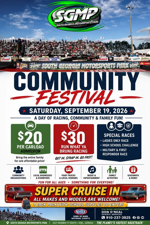 SGMP Community Festival flyer