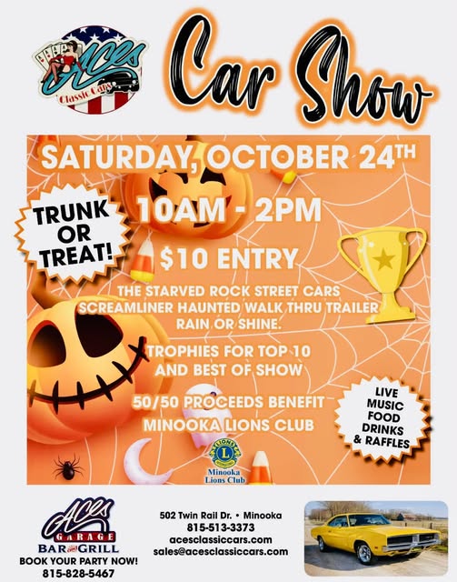 Flyer for Car Show