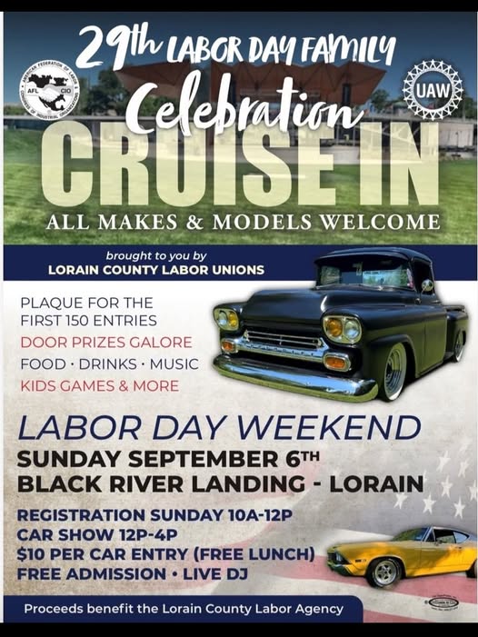 29th Labor Day Family Celebration Cruise In flyer