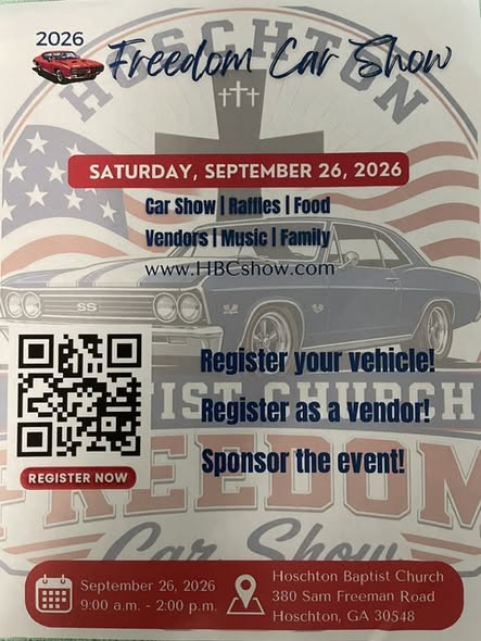 Freedom Car Show flyer