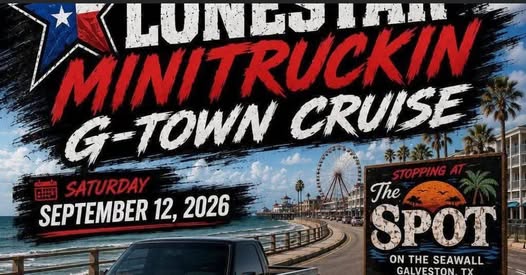 Longstar Mini Truckin G-Town Cruise flyer