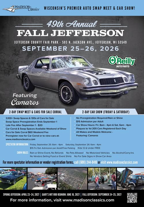 49th Annual Fall Jefferson flyer