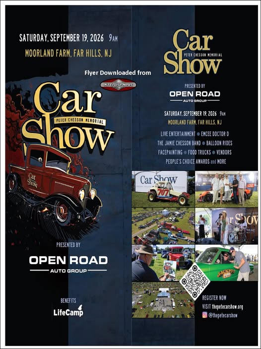 Peter Chesson Memorial Car Show flyer