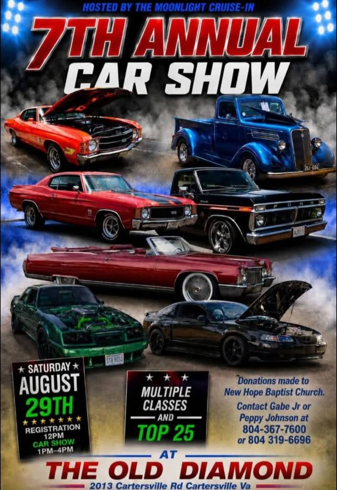 7th Annual Car Show flyer