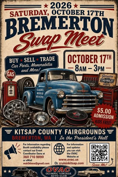 Flyer for Bremerton Swap Meet