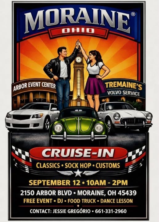 Moraine Ohio Cruise-In flyer