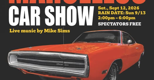 Murrells Car Show flyer