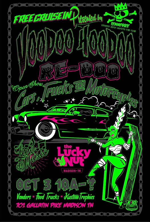 Voodoo Hoodoo Free Cruising flyer