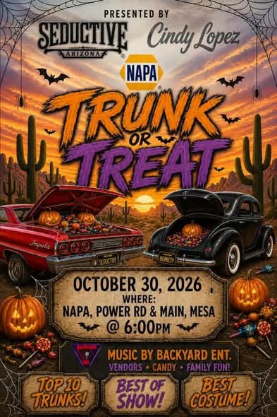 Flyer for Trunk or Treat
