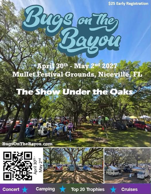 Flyer for Bugs on the Bayou