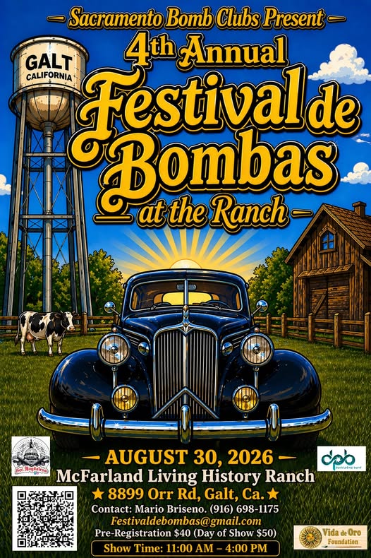 4th Annual Festival de Bombas at the Ranch flyer