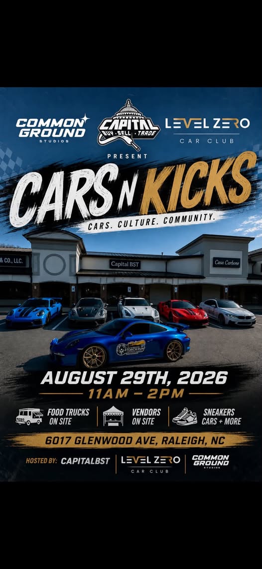 CARS N KICKS flyer