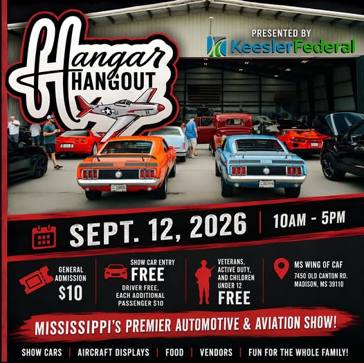 Hangar Hangout flyer