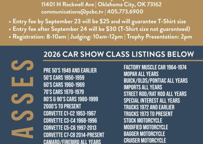 2026 Car Show flyer