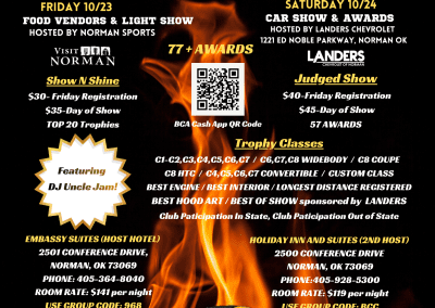 Flyer for CAR SHOW & AWARDS