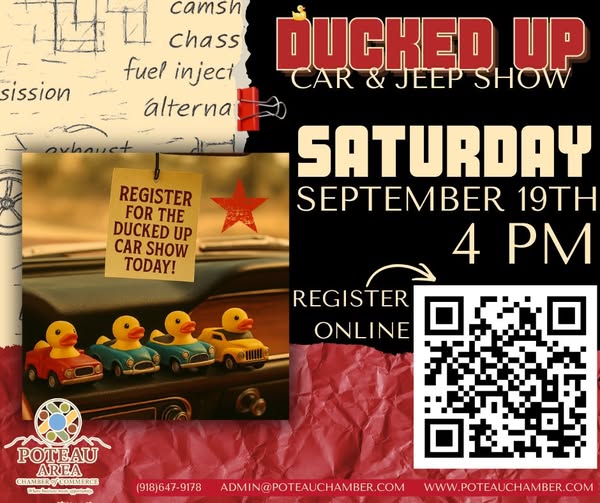 Ducked Up Car & Jeep Show flyer