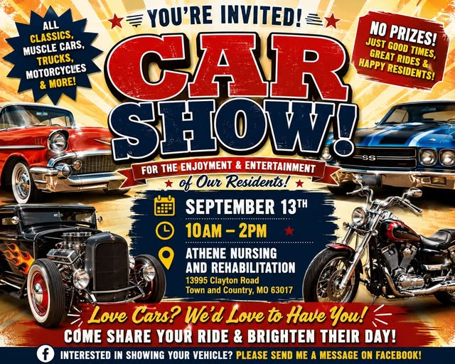 Car Show flyer