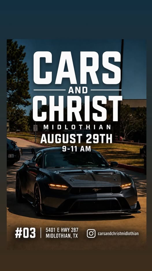 Cars and Christ Midlothian flyer