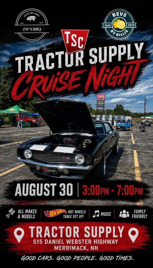 Tractor Supply Cruise Night flyer