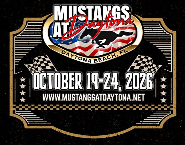 Flyer for Mustangs at Daytona
