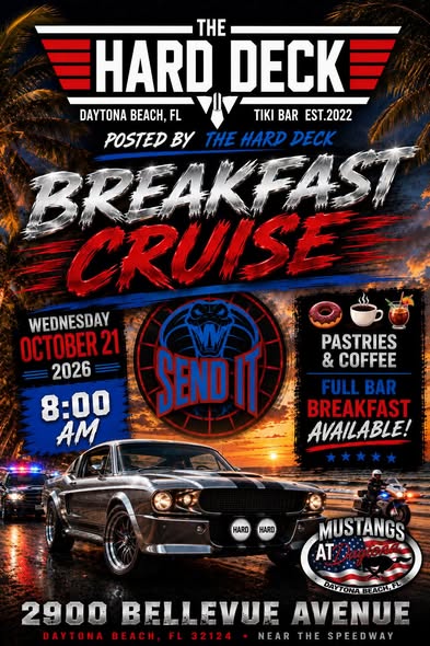 Flyer for Breakfast Cruise