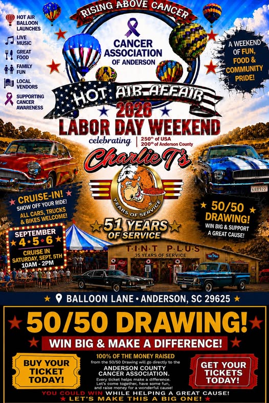 Hot Air Affair 2026 Labor Day Weekend flyer