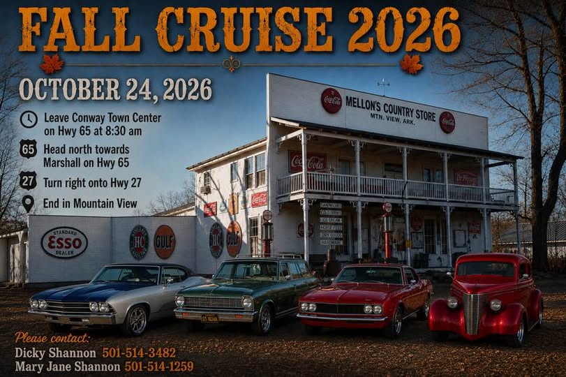 Flyer for Fall Cruise 2026