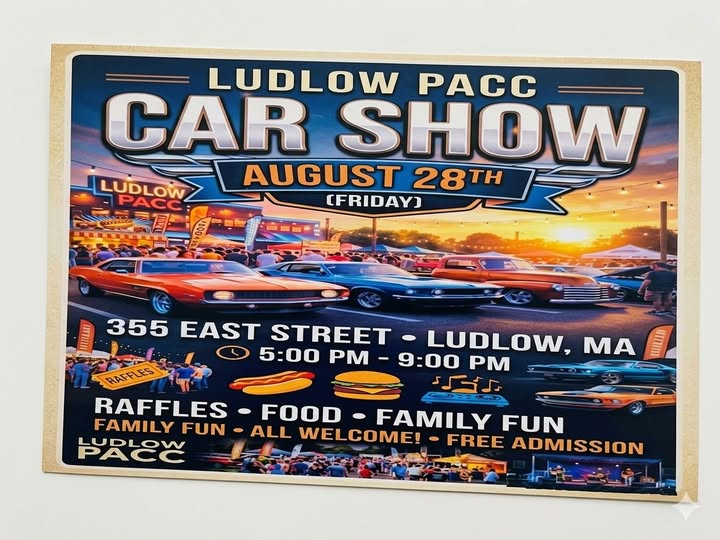 Ludlow PACC Car Show flyer