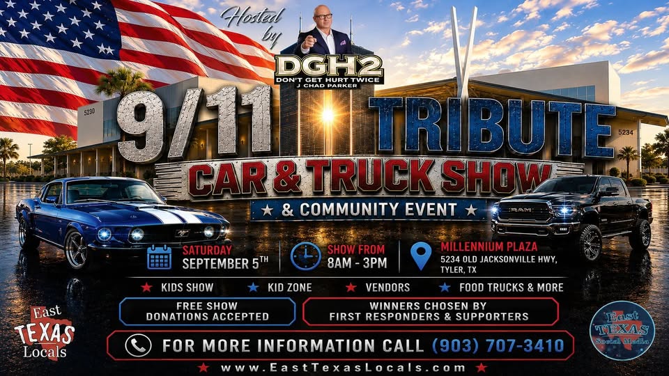 9/11 Tribute Car & Truck Show & Community Event flyer