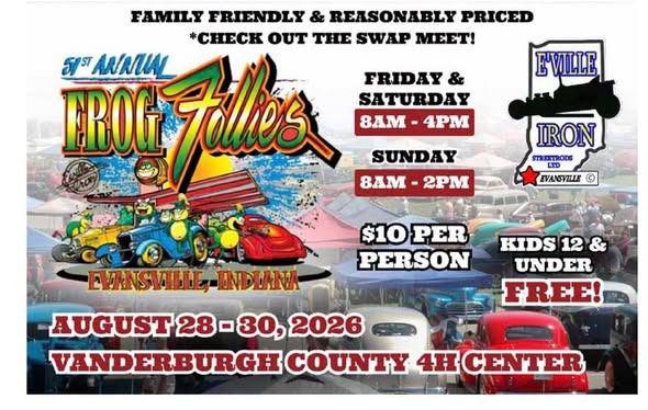 5th Annual Frog Follies flyer