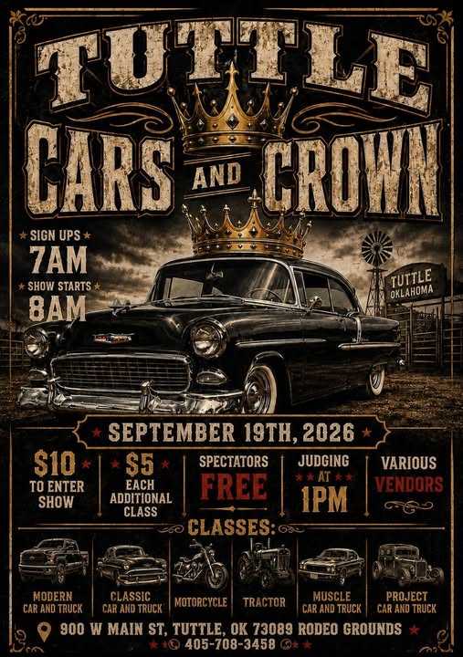 Tuttle Cars and Crown flyer