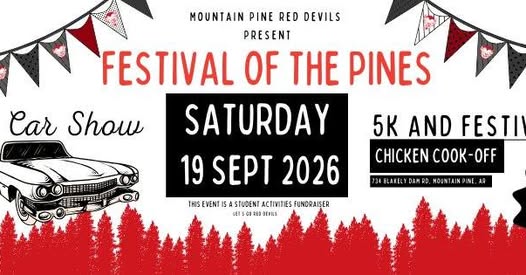 Festival of the Pines flyer