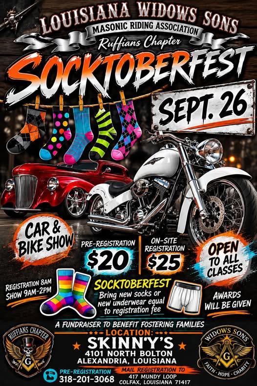 Socktoberfest flyer