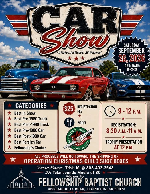 Car Show flyer