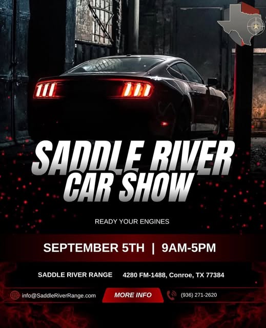 Saddle River Car Show flyer