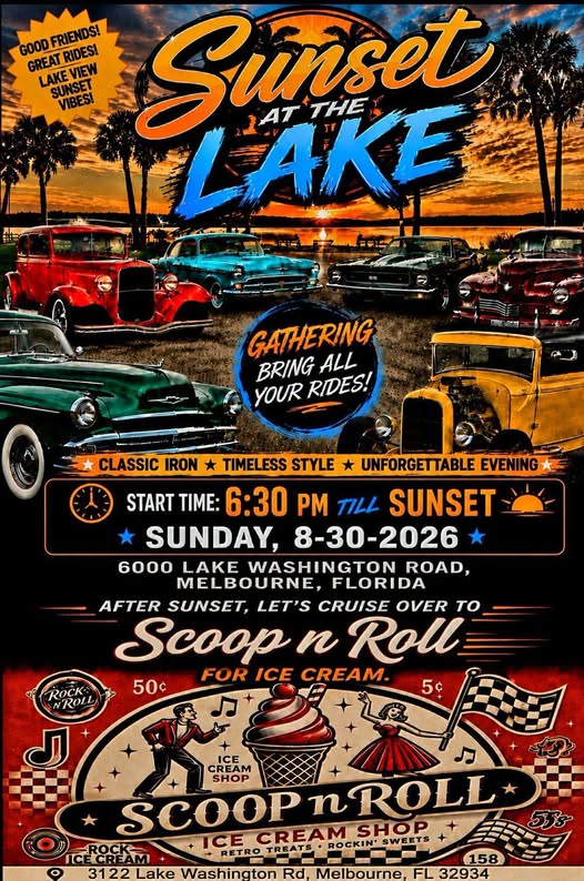 Sunset at the Lake flyer