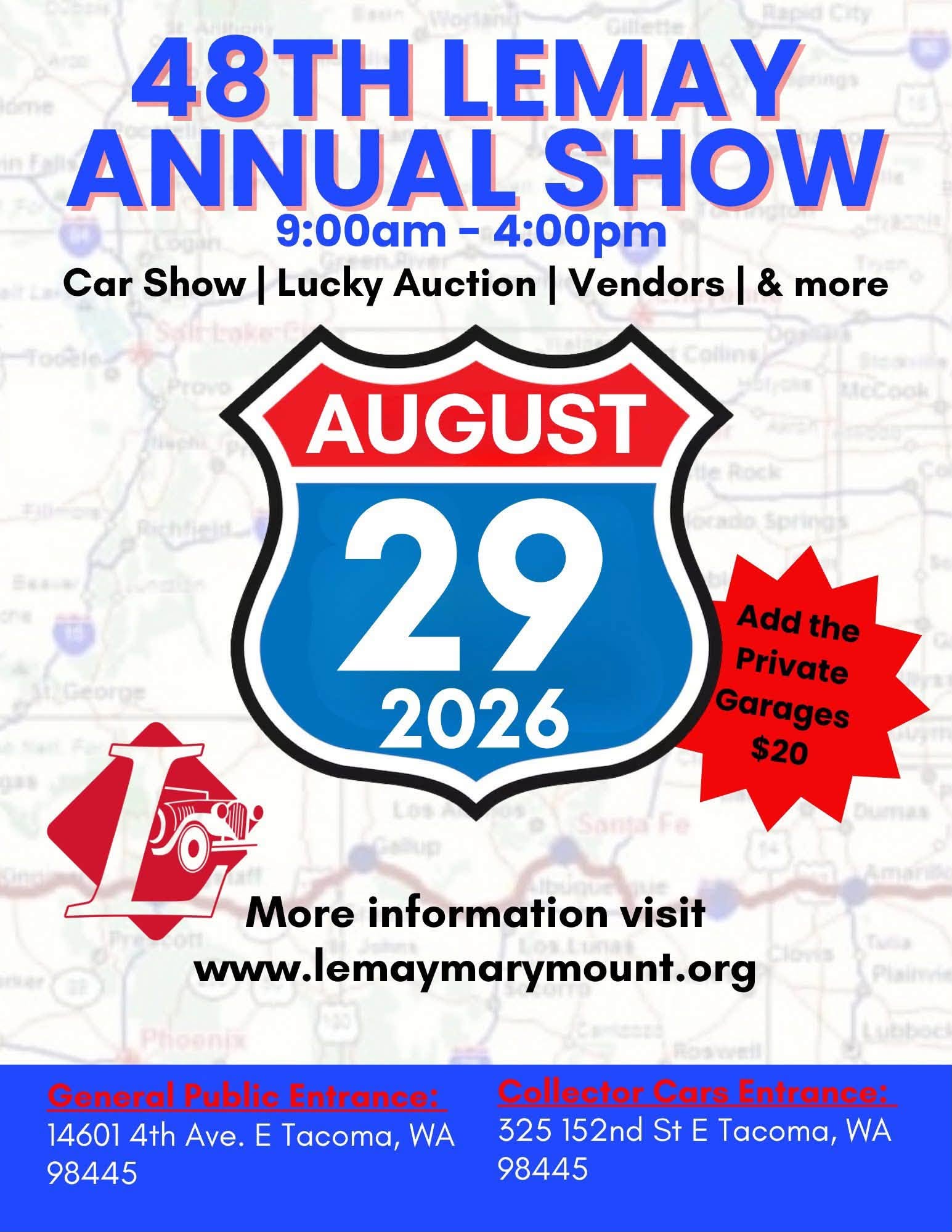48th LeMay Annual Show flyer
