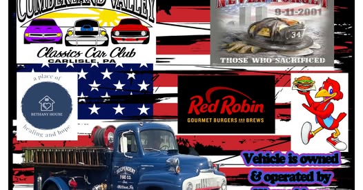 Cumberlands Valley Classics Car Club Event flyer
