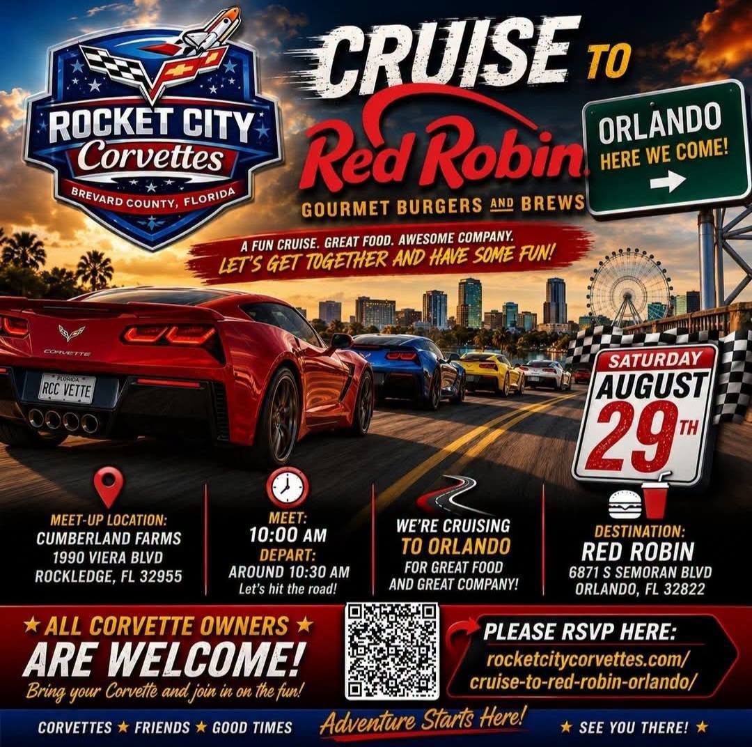 Cruise to Red Robin Orlando flyer