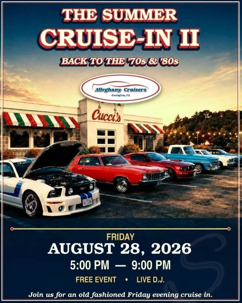 The Summer Cruise-In II flyer