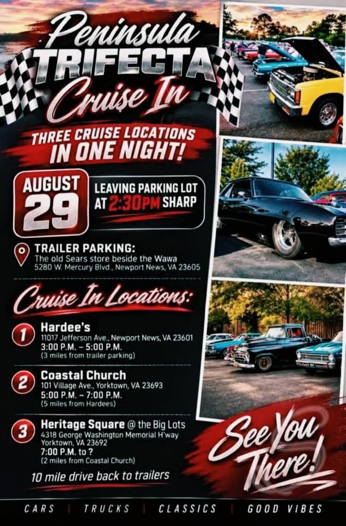 Peninsula Trifecta Cruise In flyer