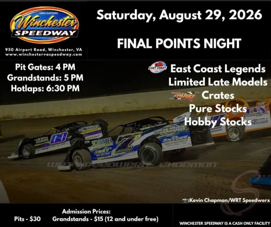 Final Points Night flyer