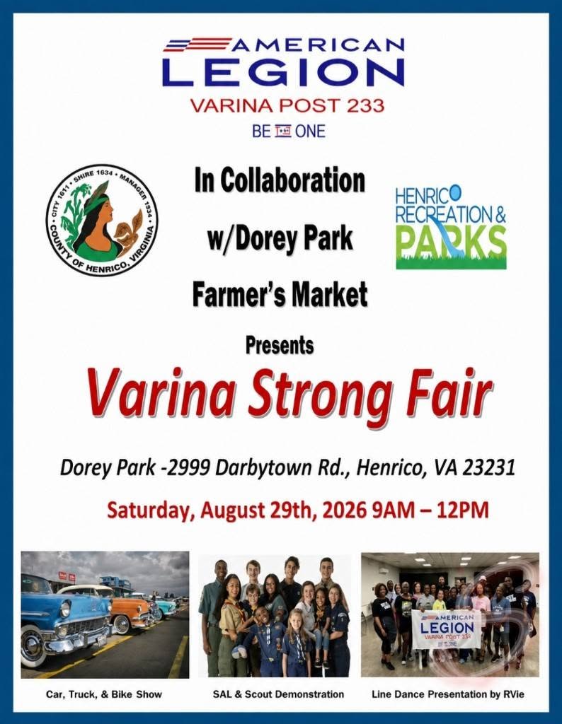 Varina Strong Fair flyer