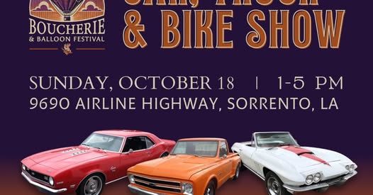 Flyer for Dirty Mouth Boucherie & Balloon Festival - Dirty Truck & Bike Show
