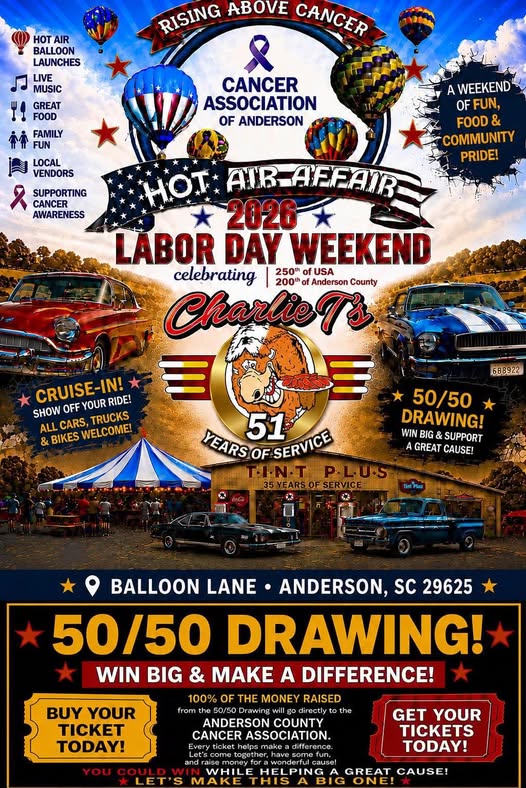 Hot Air Affair 2026 Labor Day Weekend flyer