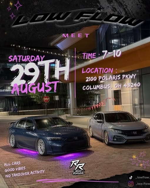 Low Flow Meet flyer