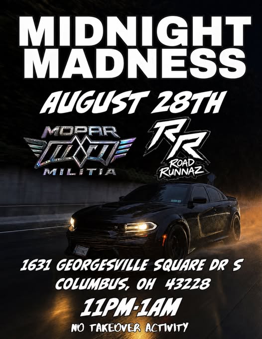 Midnight Madness flyer