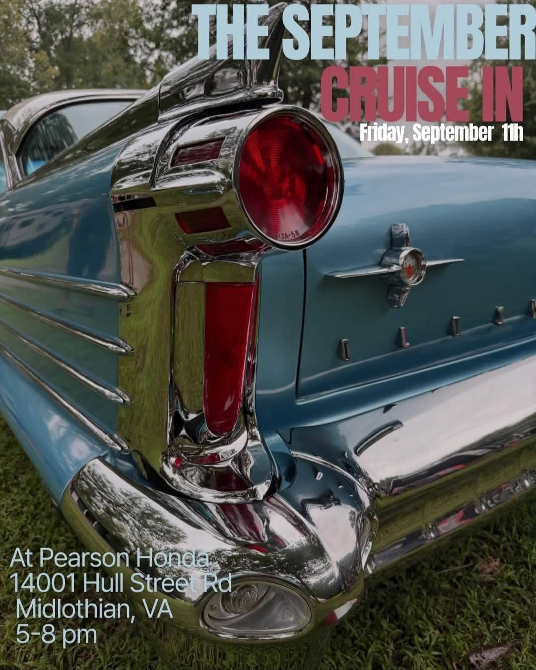 The September Cruise In flyer