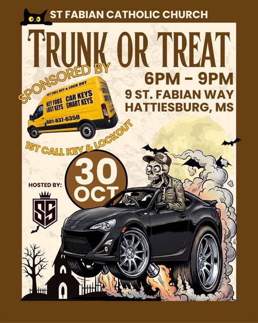 Flyer for Trunk or Treat