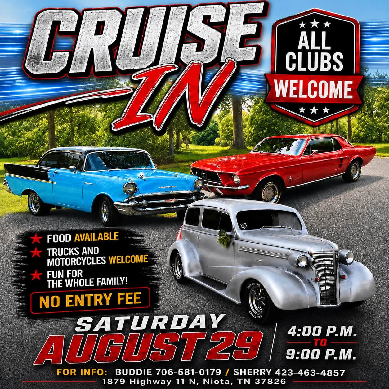 Cruise In flyer